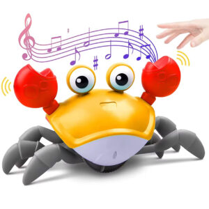 Crawling Crab Baby Toy with Lights & Music