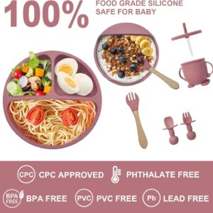Baby Silicon Feeding Set