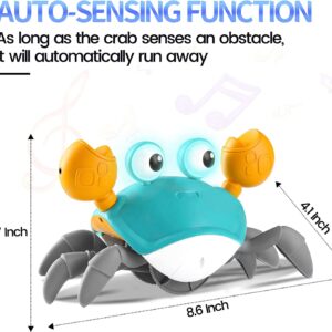 Crawling Crab Baby Toy with Lights & Music