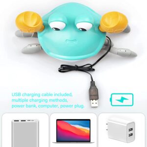 Crawling Crab Baby Toy with Lights & Music