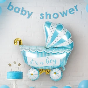 Baby Pram Helium Balloon