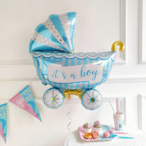 Baby Pram Helium Balloon