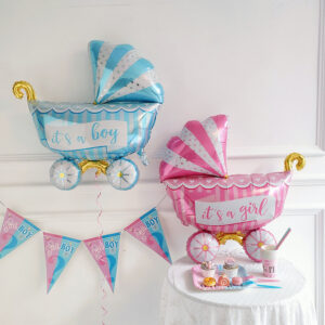 Baby Pram Helium Balloon