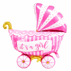 Baby Pram Helium Balloon
