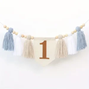 First Birthday Wall Banner Decoration