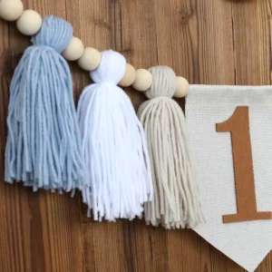 First Birthday Wall Banner Decoration