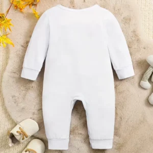 Baby Swaddle Romper Sleepsuit – “Me & Mummy Love Daddy”