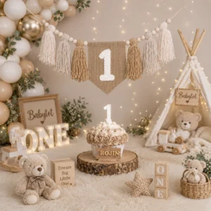 First Birthday Wall Banner Decoration