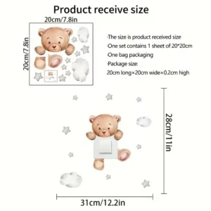 Bear Switch Sticker