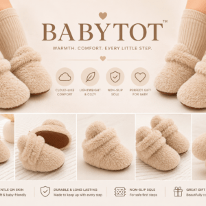 Winter Cozy Fleece Baby Boots