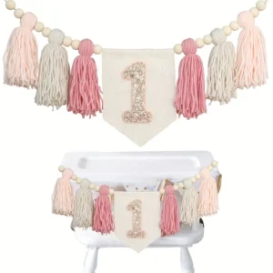 First Birthday Wall Banner Decoration