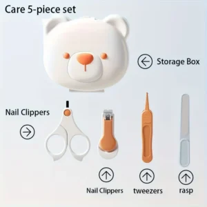 BABYTOT 5-Piece Baby Nail Care Set