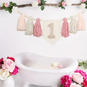 First Birthday Wall Banner Decoration
