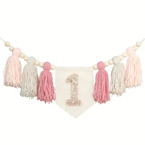 First Birthday Wall Banner Decoration